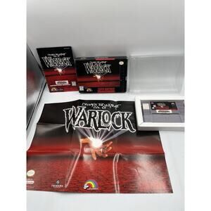 Beware the Ultimate Evil of Warlock (Super Nintendo Entertainment System) CIB